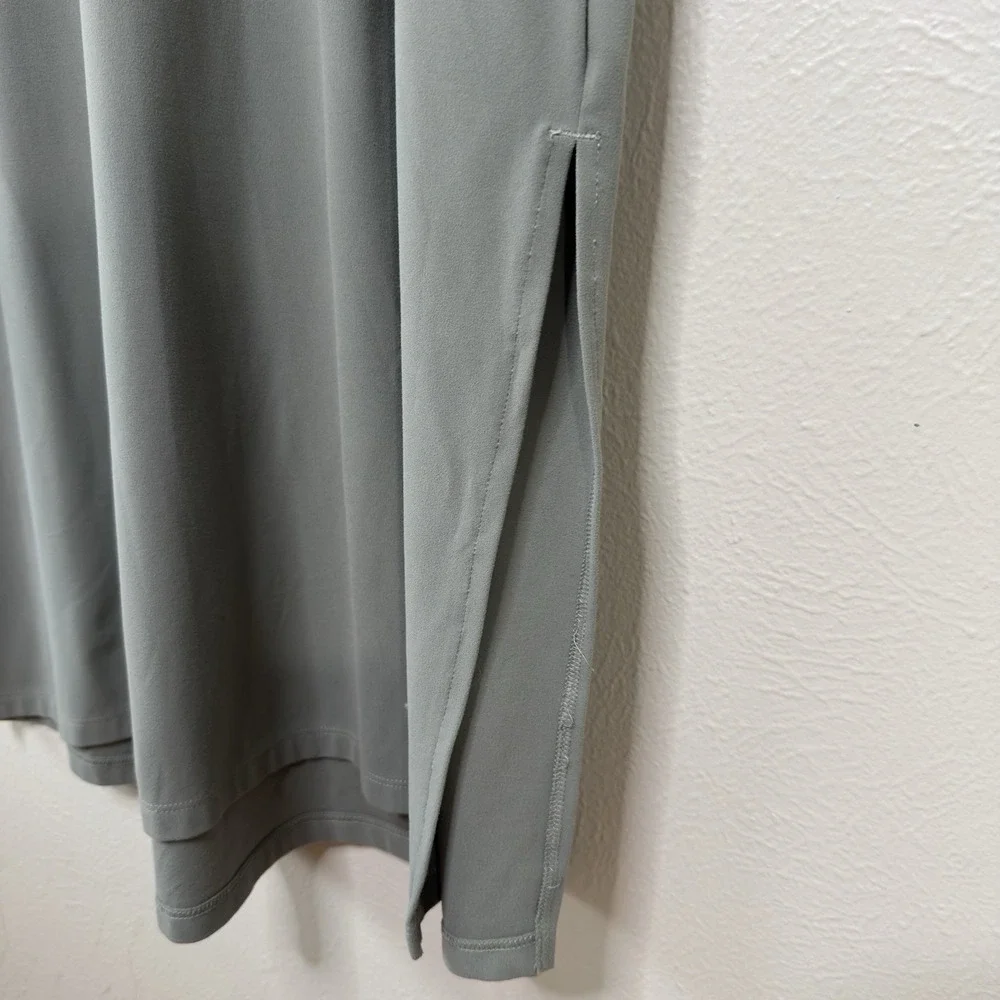 REI Co-Op Womens XL Sun Up Tank Travel Casual Midi Dress Sage Athleisure Stretch - Picture 5 of 11